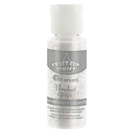 Brokat sypki Titanum 20ml Biały